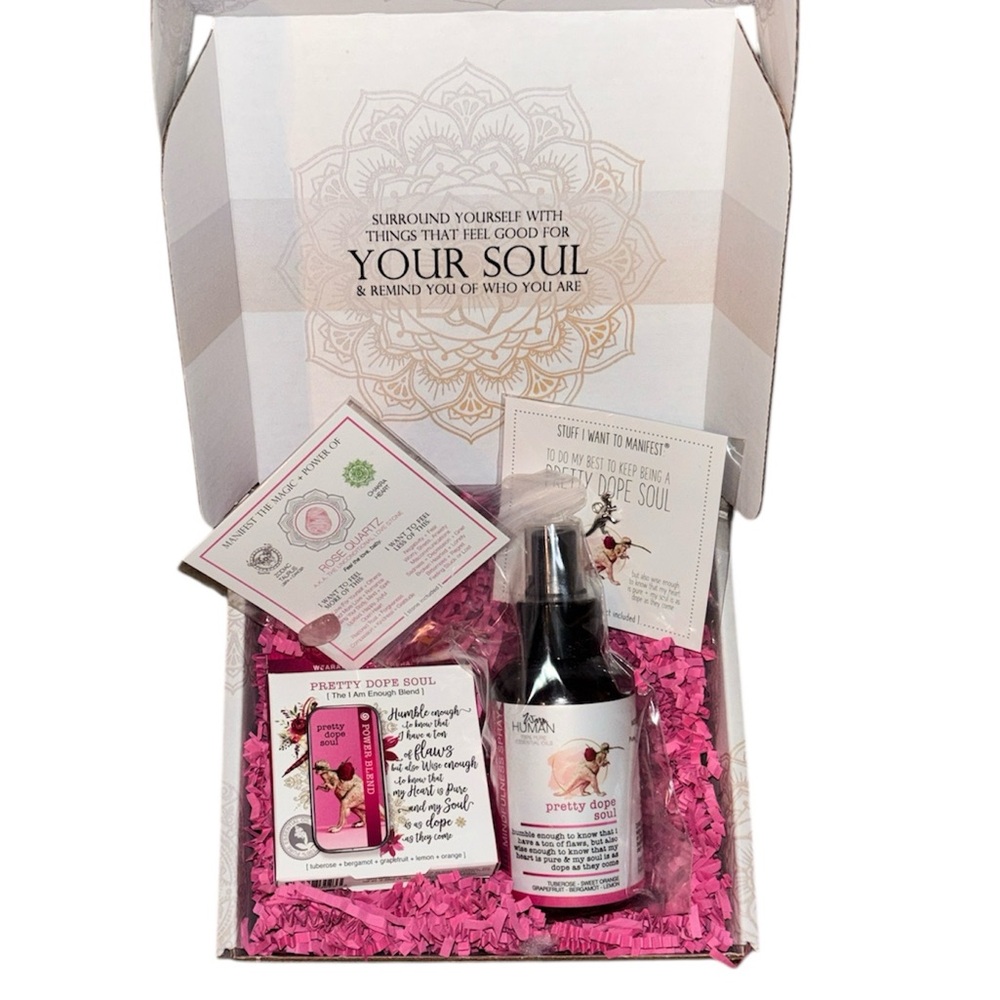Warm Human pretty dope soul manifest gift box set Mother’s Day!